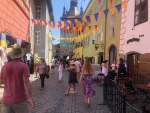 VIDEO: O zi la „Festivalul Medieval” Sighișoara