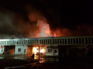 ISU Mureș, noutăți despre incendiul de pe strada Depozitelor