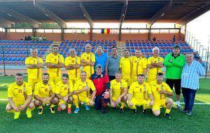 Naționala de fotbal a primarilor din România, meci pe stadionul din Ungheni!