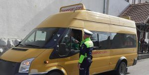 Activități ale Poliției Mureș pentru transport școlar în siguranță