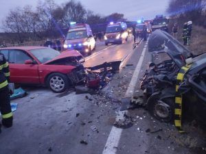 Accident grav, pe DN13 E60, în Mureș!