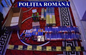 Sute de kilograme de artificii și petarde confiscate de Poliția Mureș!