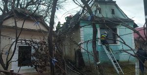 Incendiu la o casă din Nadeș