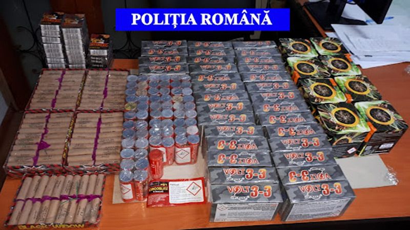 Mureș: Încă un dosar penal pentru ”operațiuni cu articole pirotehnice”