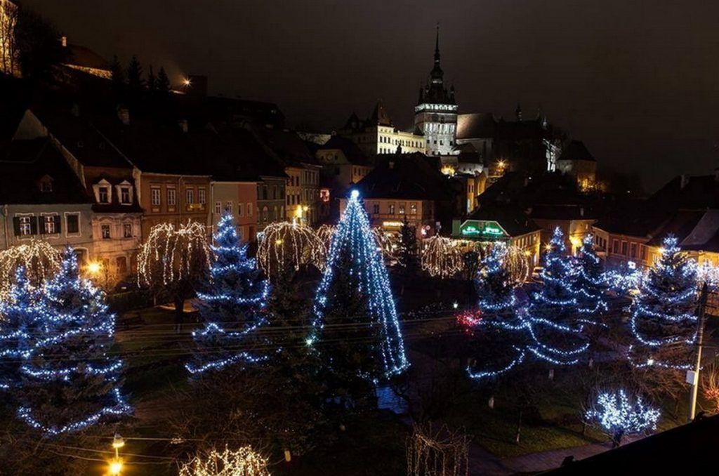 Târg de Crăciun, în pregătire la Sighișoara