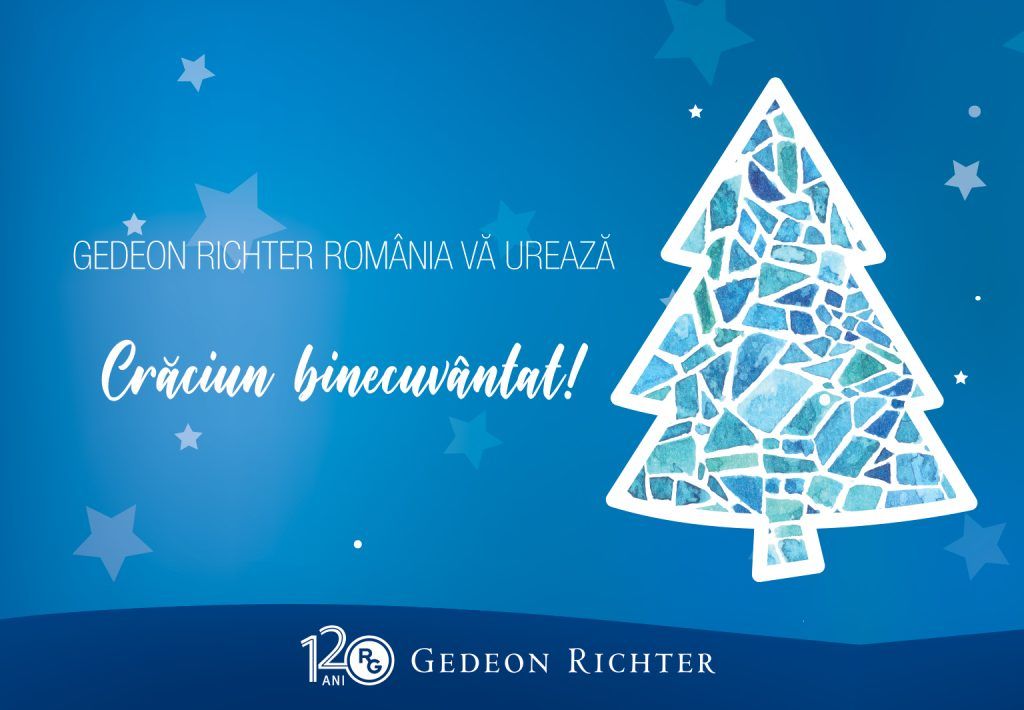 Gedeon Richter România vă urează Crăciun binecuvântat!