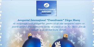 Aeroportul Internațional „Transilvania” Târgu Mureș vă urează un An Nou Fericit!
