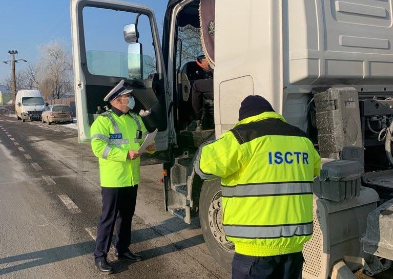Poliția Rutieră, controale pe tronsoanele de autostradă din județul Mureș