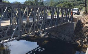Pod metalic nou, într-o localitate mureșeană