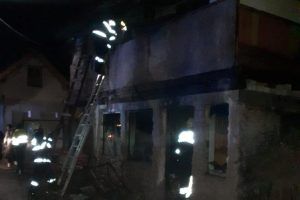 Incendiu la o casă din Gornești