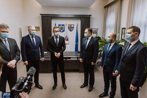 FOTO: Ministrul ungar al afacerilor externe și comerțului, vizită în județul Mureș