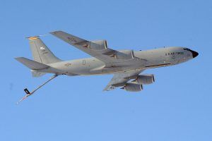 FOTO: Județul Mureș, survolat de un avion militar NATO