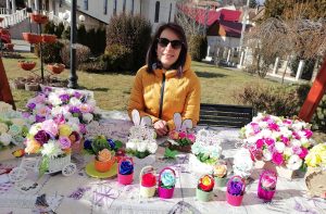 Andreea Petruț, pasiune pentru aranjamentele florale