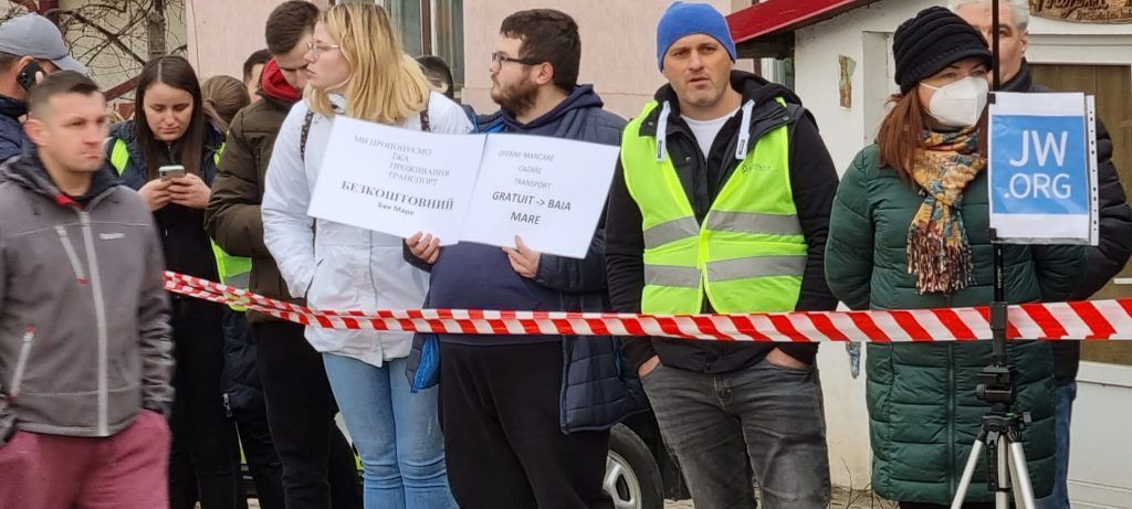 FOTO-VIDEO: Voluntari români pentru Ucraina