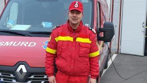 Paramedic al ISU Mureș la datorie și în timpul liber