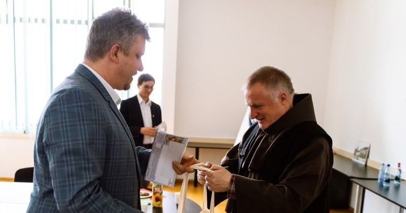 Soós Zoltán, întâlnire cu călugărul nominalizat la Premiul Nobel pentru Pace