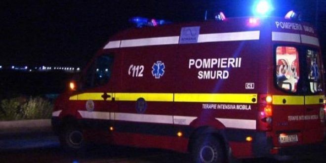 Accident nocturn în Bălăușeri