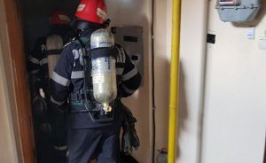 Incendiu într-un apartament din Târgu Mureș