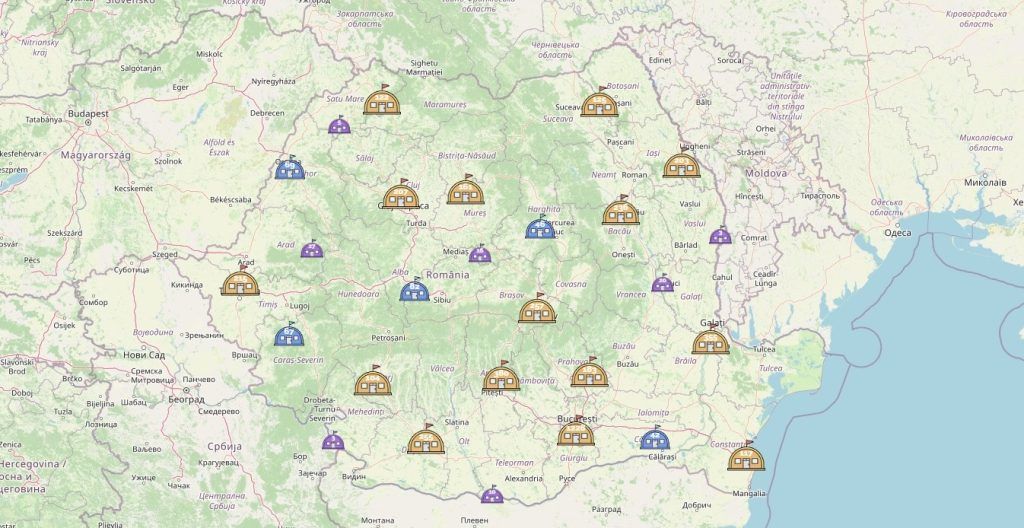 Mureș: Harta interactivă a adăposturilor subterane
