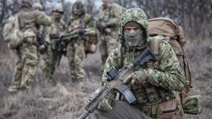 Mercenari Wagner și luptători sirieni în Ucraina