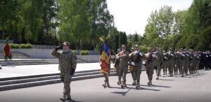 VIDEO Ceremonie militară de 9 mai la Târgu Mureș