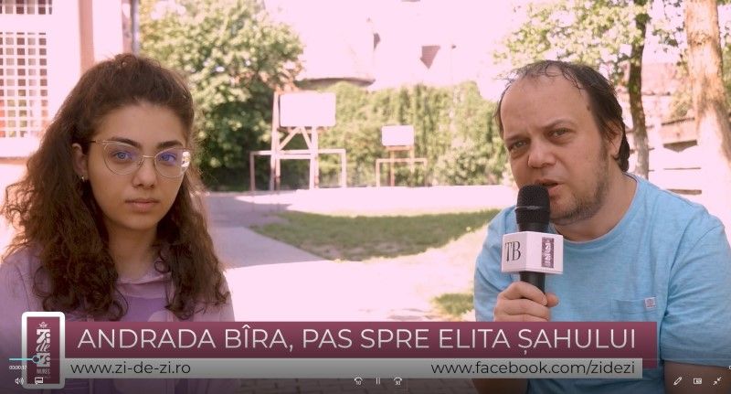VIDEO-INTERVIU: Andrada Bîra, ascensiune spre elita șahului