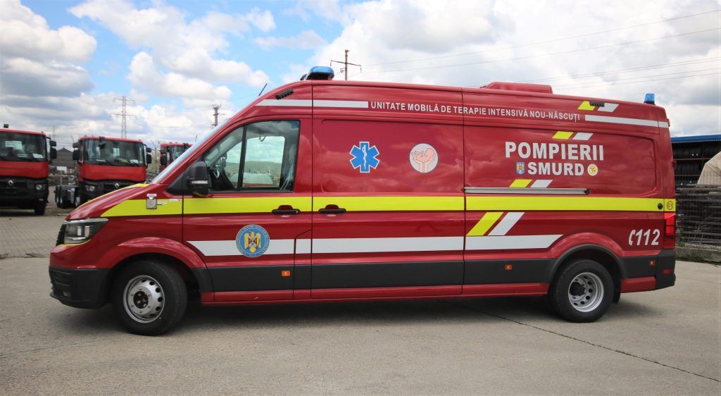 ISU Mureș va primi o ambulanță pentru transportul nou-născuților