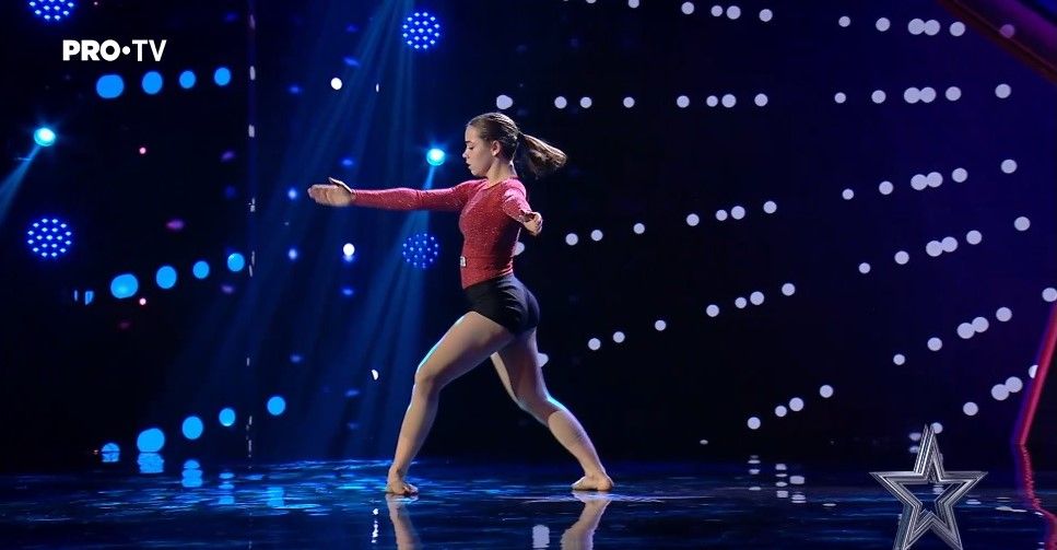 VIDEO: Mureșeanca Andreea Răchită, dans răsplătit cu patru de ”Da” la ”Românii au talent”!