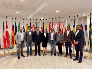Delegație PSD din Mureș, în vizită la Bruxelles