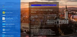 Site nou pentru Direcția fiscală locală Târgu Mureș