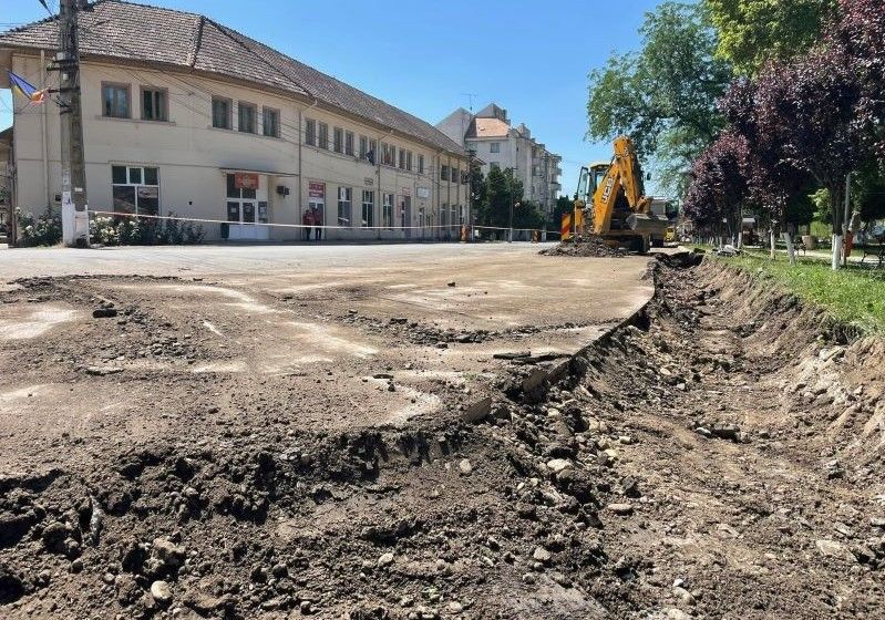 Investiție pentru infrastructura orașului Sărmașu