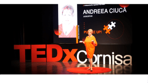 Despre lupta pentru dreptate, îngenunchere și izbândă cu judecătorul Andreea Ciucă, la TEDx Cornișa
