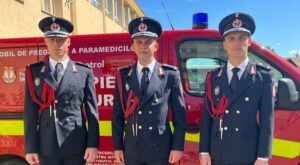 Trei pompieri noi în familia ISU Mureș