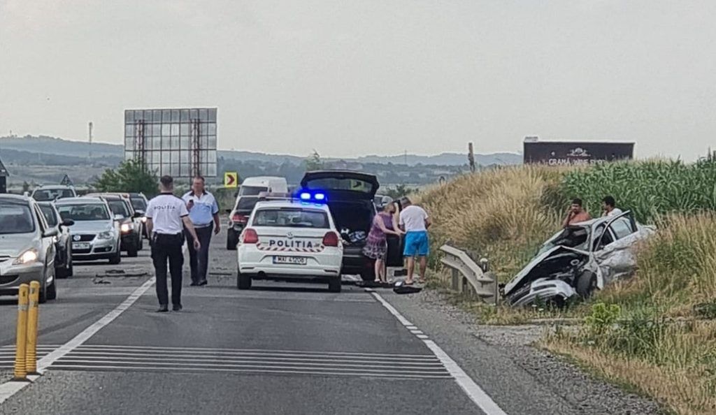 Accident cu patru victime, între Ernei și Dumbrăvioara