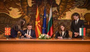 Bulgaria a semnat un protocol cu Macedonia de Nord
