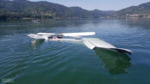Accident aviatic mortal pe lacul Colibița