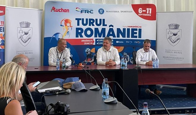 LIVE: Conferință de presă – Turul Ciclist al României la Târgu Mureș