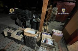 Mureș: Percheziții la persoane bănuite de contrabandă cu țigarete și alcool