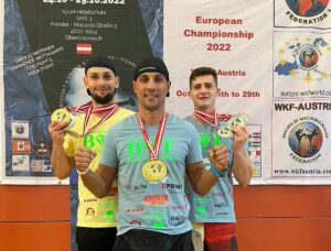 Patru medalii de aur la europenele WKF pentru sportivii BDF Târgu Mureș