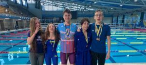 Mureșeni pe podium la concurs internațional de înot
