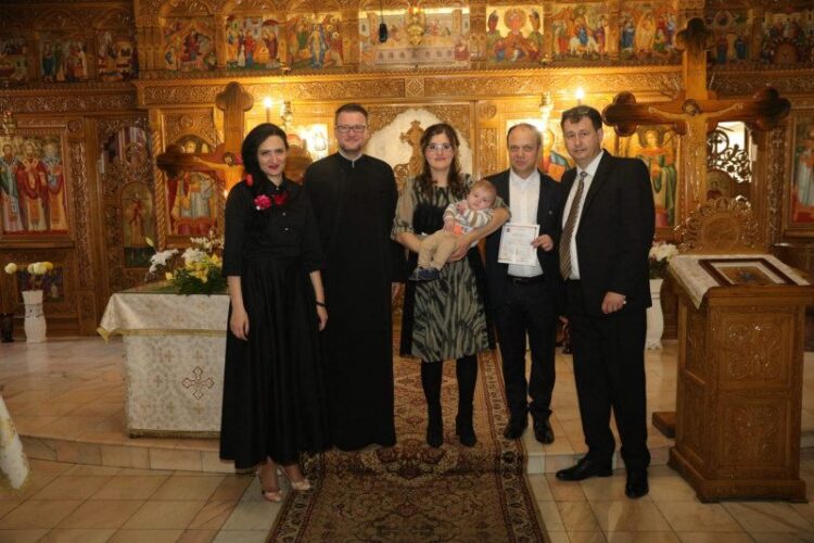 Antonie Ioan Alexandru a primit Botezul Domnului