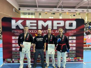 Pe podium la Cupa României la Kempo K1