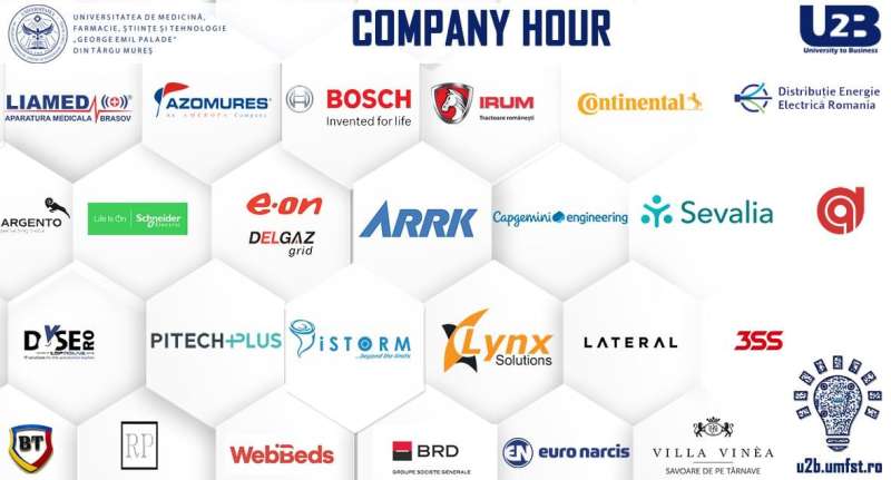 25 de companii înscrise în programul Company Hour, la UMFST