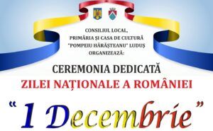 Ceremonie de Ziua Națională a României, la Luduș