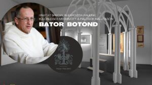 Ultima întâlnire publică cu călugărul paulin Botond Bátor în expoziția Paulinii