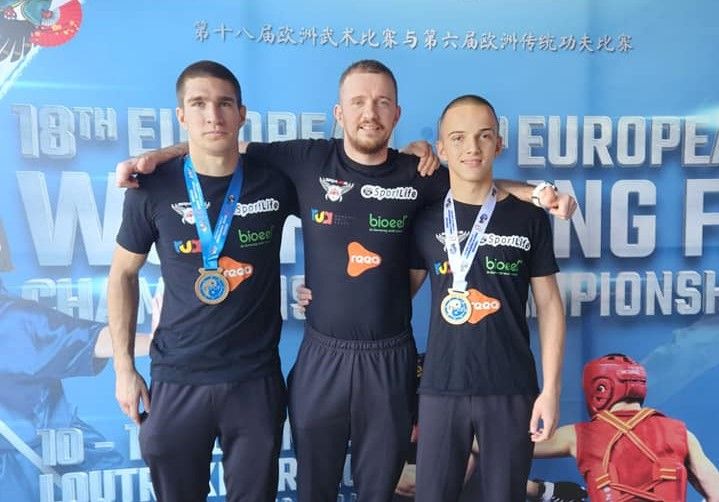 Mureșeni pe podium la Campionatul European de Wushu