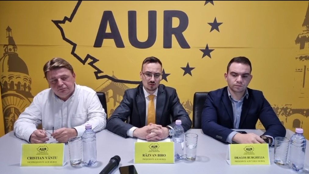 ”Risipa banului public” din Târgu Mureș criticată de liderii AUR Mureș
