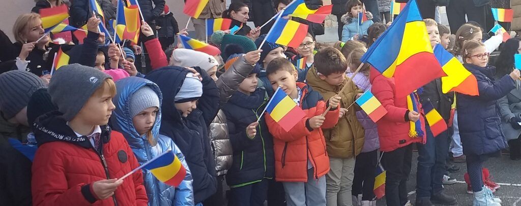 Ziua Națională a României sărbătorită la Școala Romulus Guga