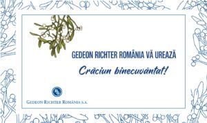 Gedeon Richter România vă urează Crăciun binecuvântat!