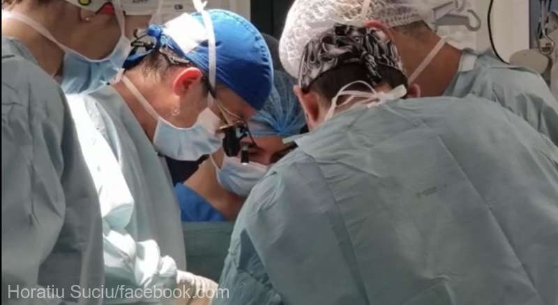 Primul transplant de cord din acest an din România, la „Institutul Inimii” din Târgu Mureş